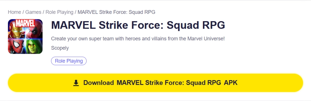 Play MARVEL Strike Force: Squad RPG on PC 10