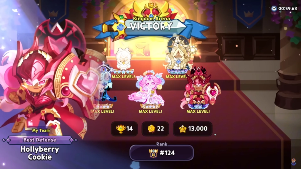 CRK:Hollyberry Cookie Awakened Team Build in Meta Arena