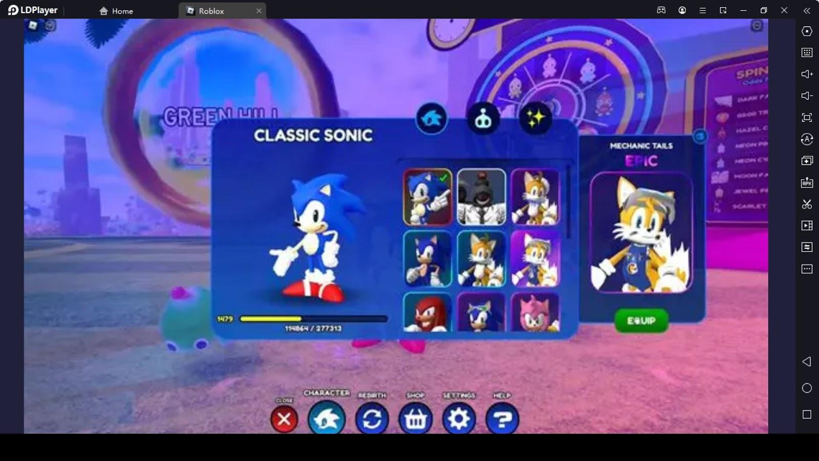 What are the Sonic Speed Simulator All Characters