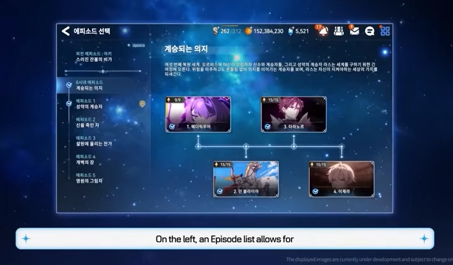 Progression Heroes & Episode Jump