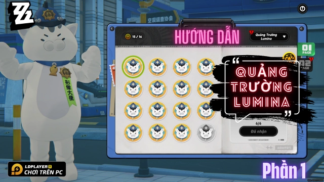 Zenless Zone Zero: Tổng hợp full nhiệm vụ Sĩ Quan Mewmew - Quảng Trường Lumina - Phần 1