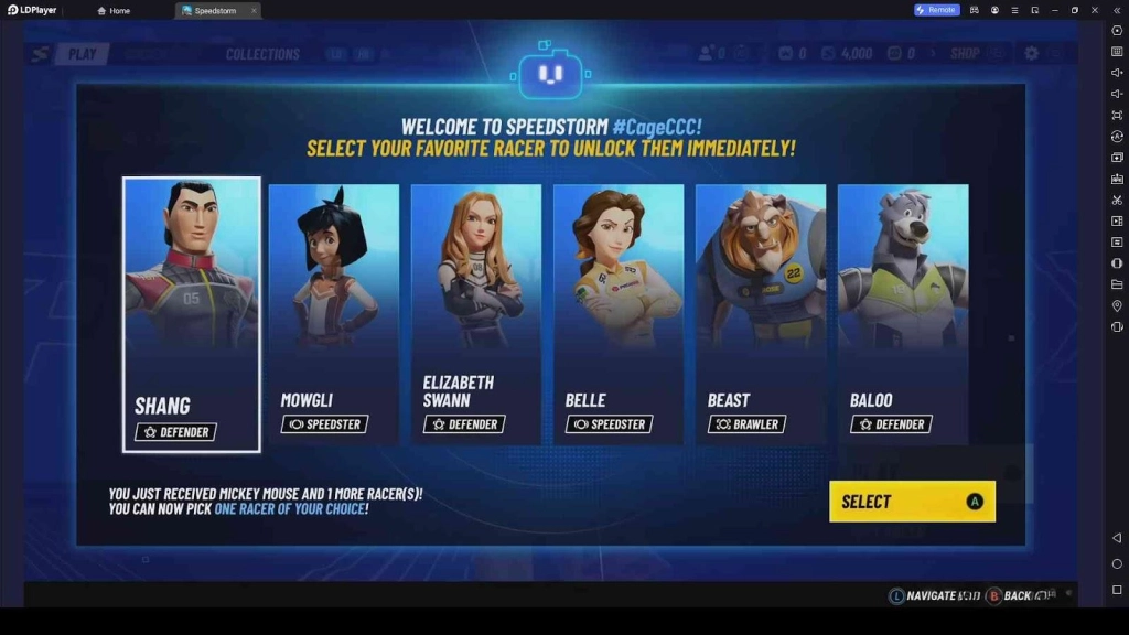 Disney Speedstorm Character Classes