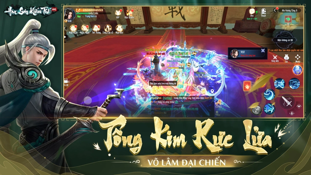 Full bộ code Hoa Sơn Kiếm Thế - Hướng dẫn cách nhập chi tiết
