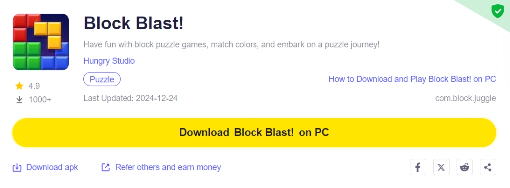 How to Download and Play Block Blast! on PC - Beginners Guide