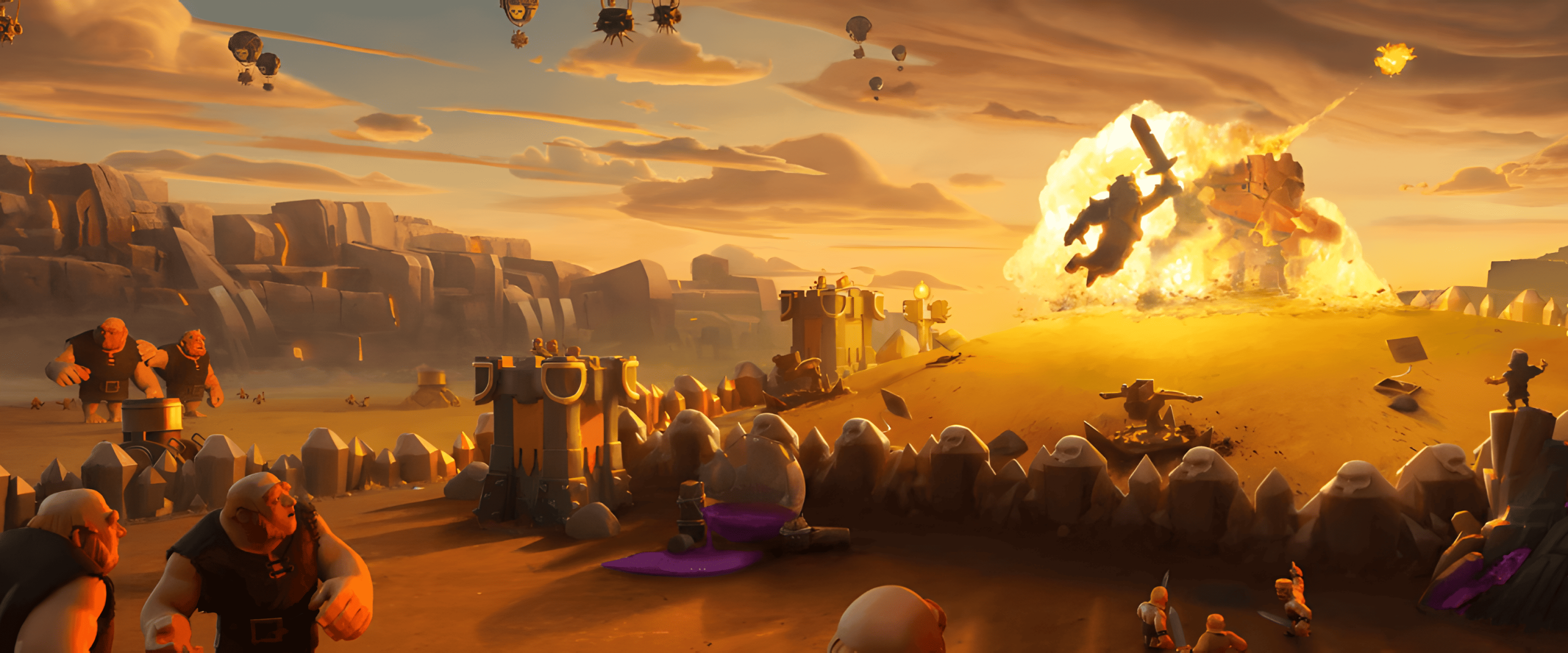 Clash of Clans background