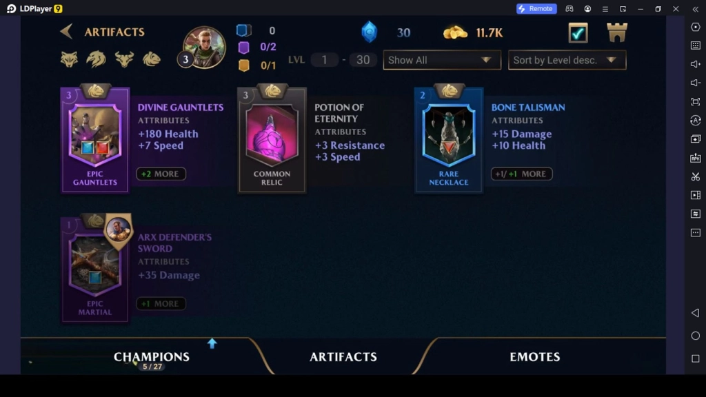 Artifacts Cards Artifacts Cards