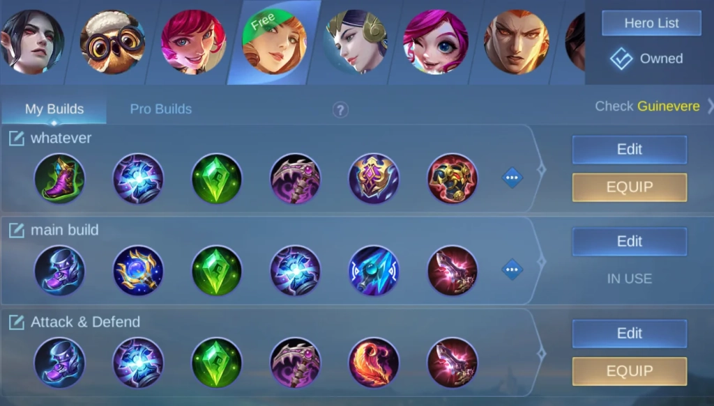 Guinevere Skills Breakdown Guinevere Skills Breakdown