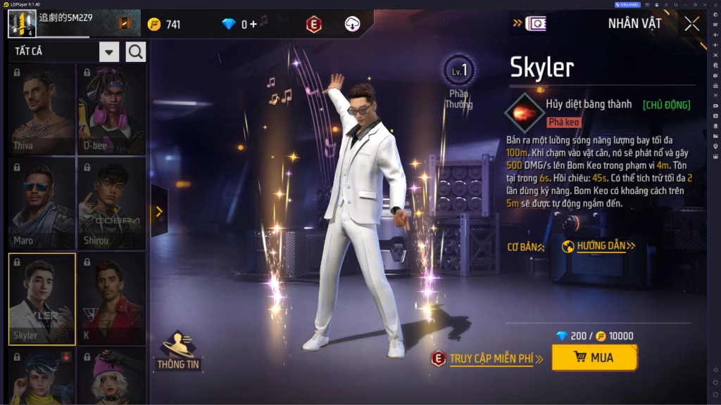 Garena Free Fire: Top nhân vật mạnh được sử dụng nhiều nhất năm 2025