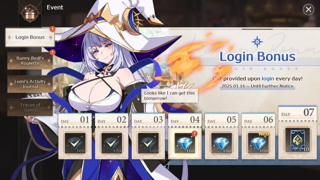 Anniversary Rewards (Free Gifts & Login Bonuses) 