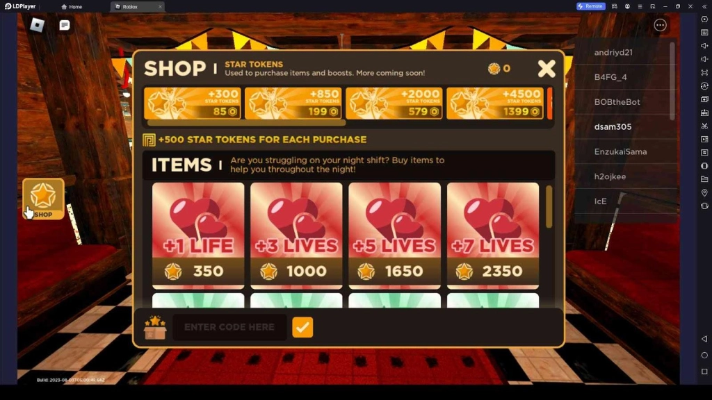 Roblox The Barnstars Codes: Survive the Horror - 2025 March