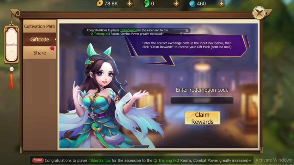 How to Redeem Legend Of The Sword Codes