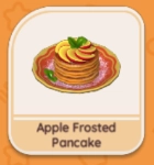 Apple Frosted Pancake