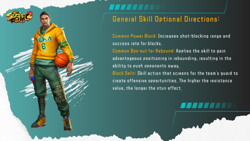 Streetball2: On Fire Character Guide