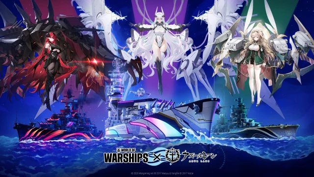 《戰艦世界》X《碧藍航線》第七波合作登場 迎接全新主題戰艦和指揮官