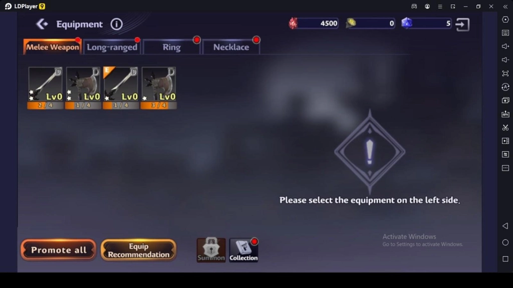 Summon Devil Hunter Idle Weapons Summon Devil Hunter Idle Weapons