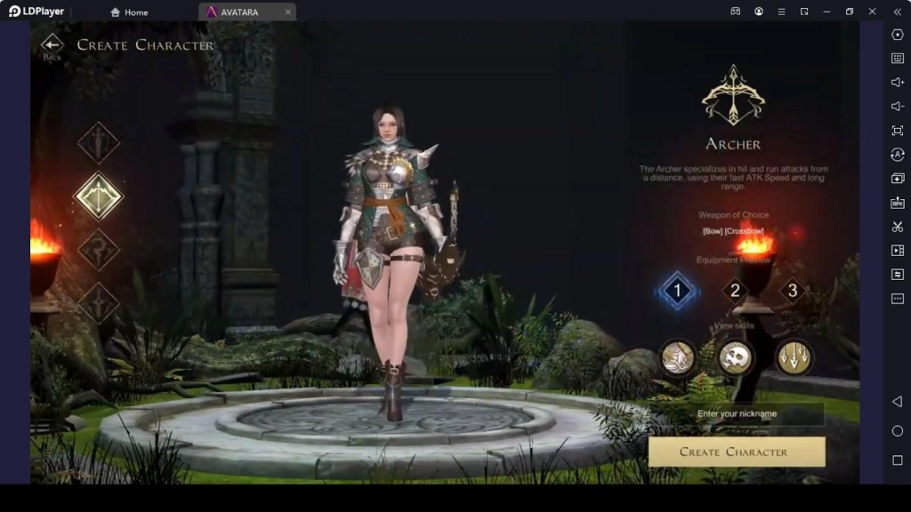 Half Elf Archer Half Elf Archer