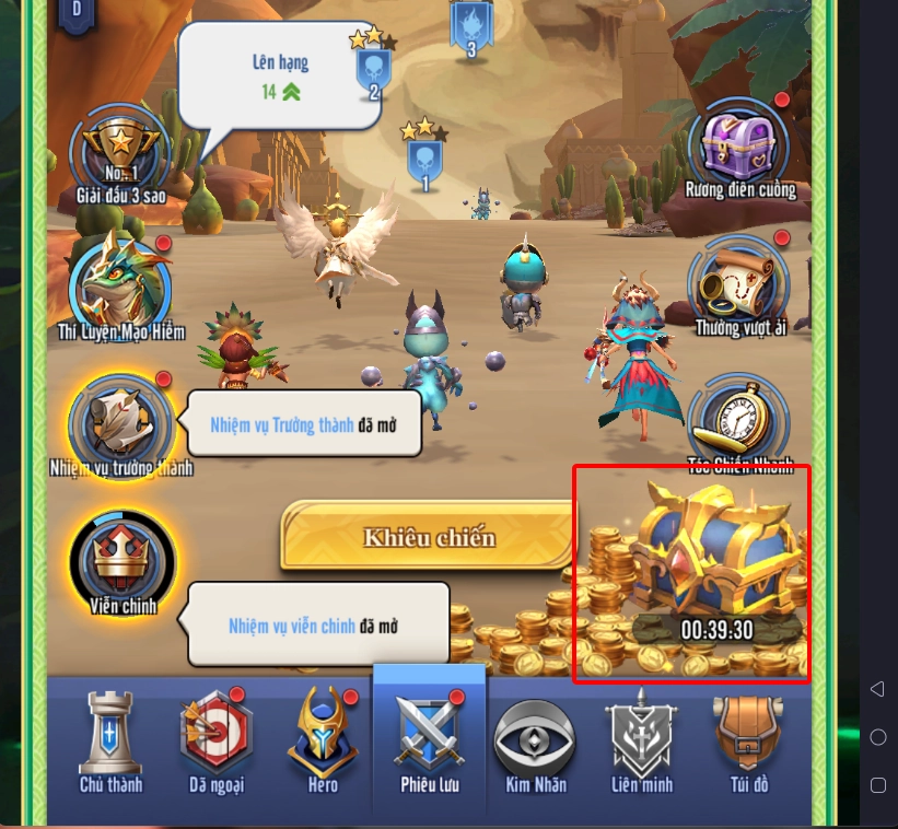 War 3 Arena: Hướng dẫn tân thủ tăng mạnh lực chiến