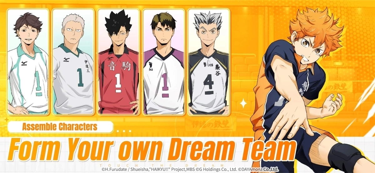 HAIKYU!! TOUCH THE DREAM online