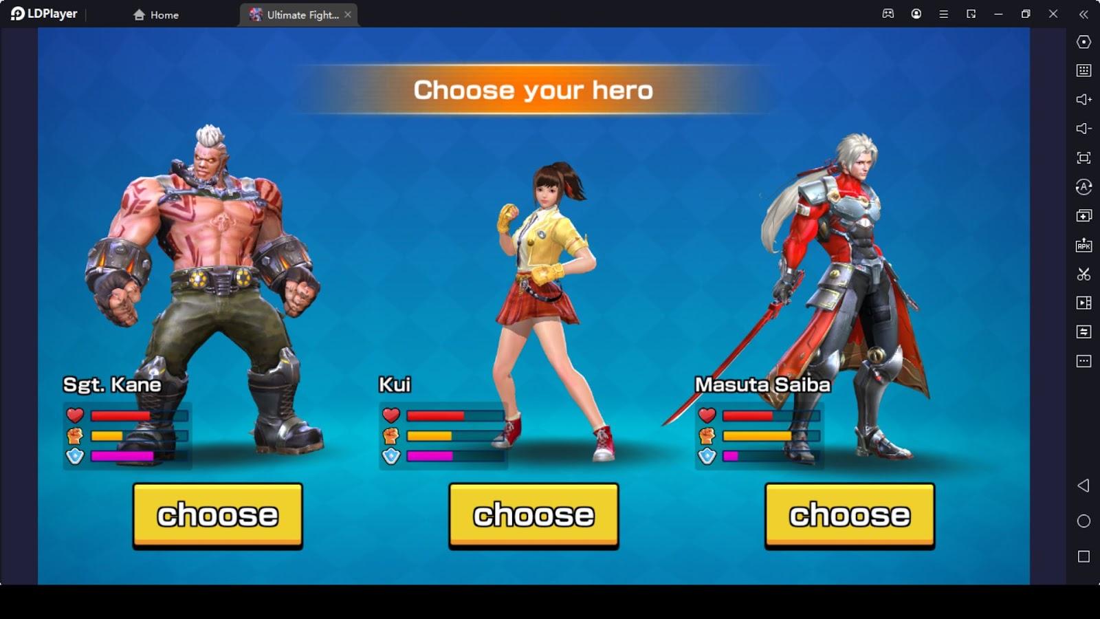 Choose the Beginner Hero