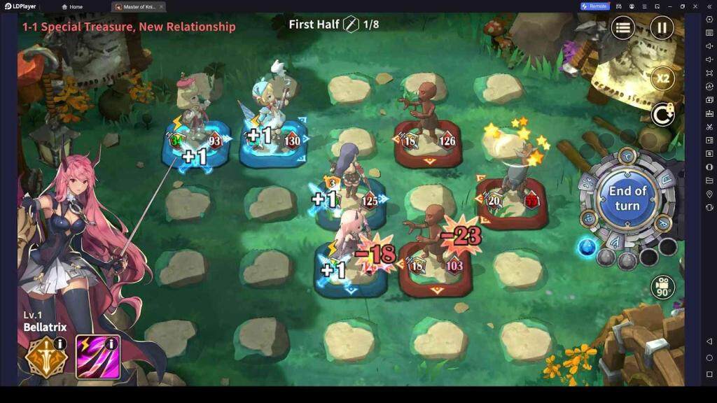 Here, the Battles are Turn-Based