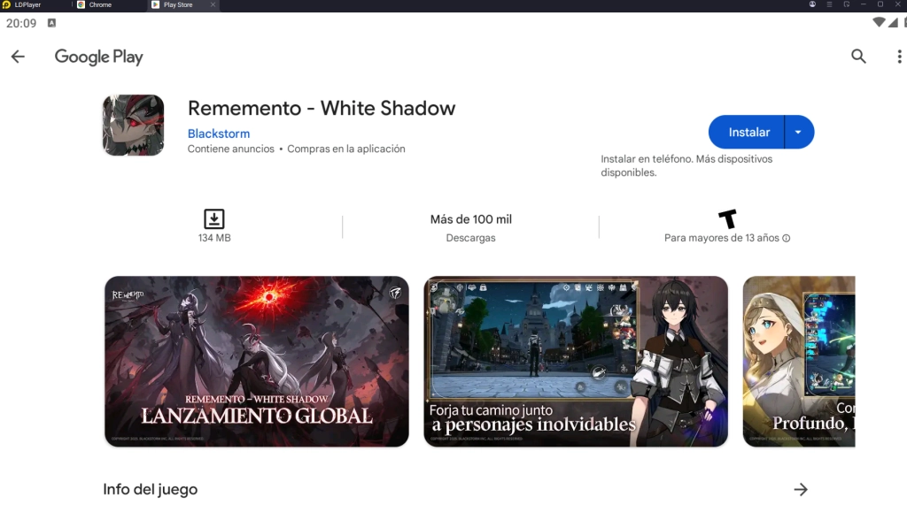 Re: Memento White Shadow