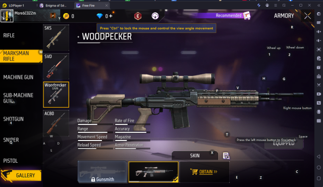Free Fire Weapon Guide - Tips & Tricks On Choosing The Best Weapon