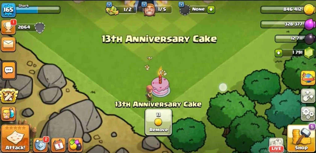 What’s Inside the 13th Anniversary Cake