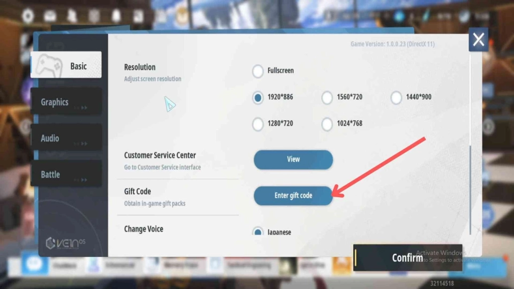 Redeeming Process for the Codes