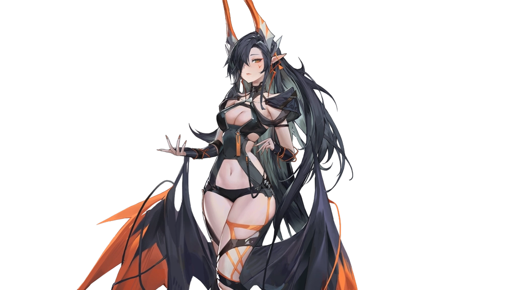 Karakter Chaos Zero Nightmare: Solia dengan tatapan tajamnya.