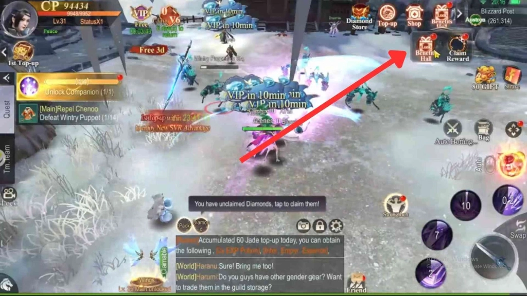 How to Redeem Codes in The Ninth Relic