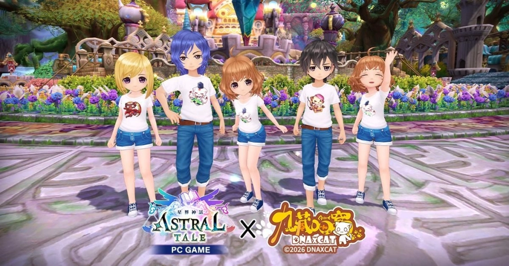 《ASTRAL TALE-星界神話》萌力全開 與台灣人氣IP《九藏喵窩》聯動開始