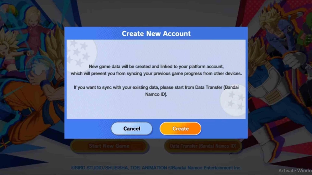 How to Link Your DRAGON BALL GEKISHIN SQUADRA to Bandai Namco ID