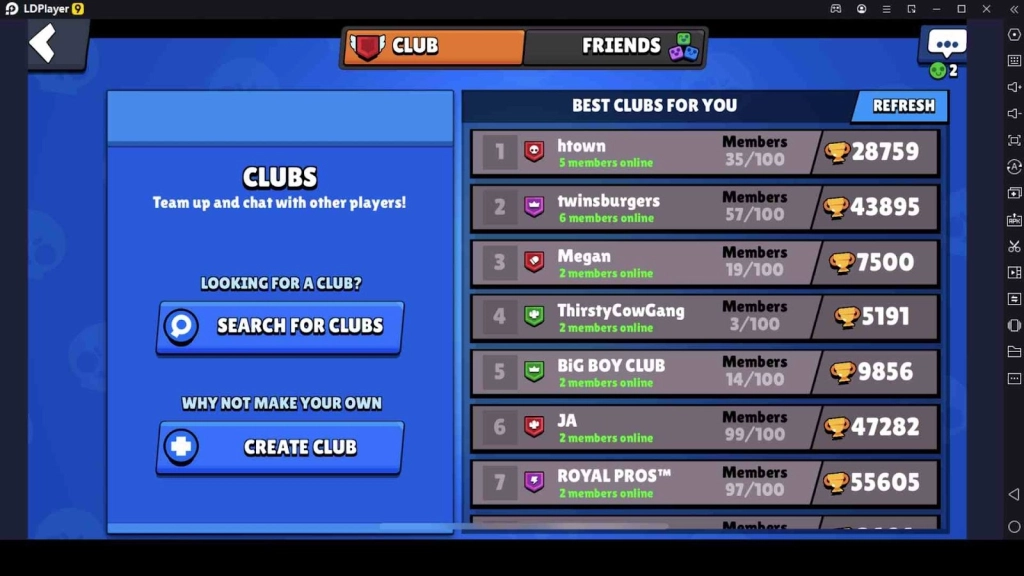 Join a Club