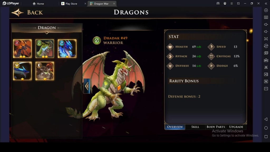 Dragons In the Dragon War