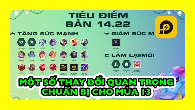 Đấu Trường Chân Lý: Những Thay Đổi Quan Trọng Chuẩn Bị Cho Mùa 13 Ở Bản Cập Nhật Cuối 14.22