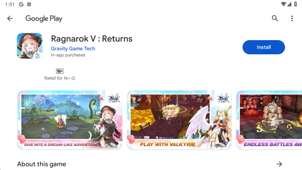 How to Download and Play Ragnarok V : Returns on PC in 2 Steps