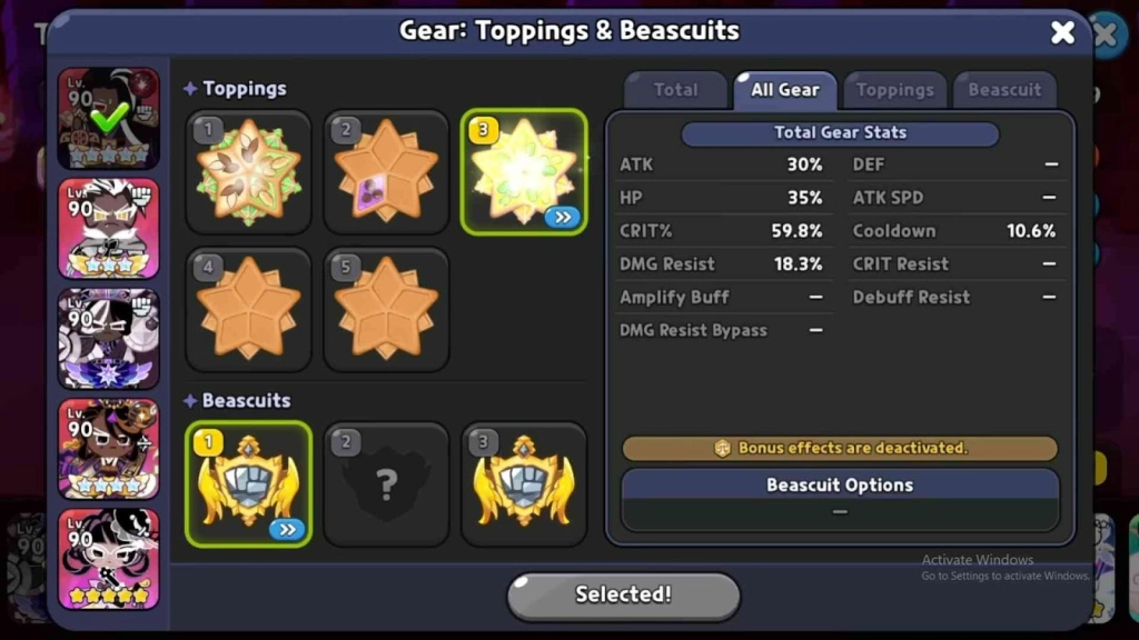 Optimizing Cookie Builds for Strawberry Cake Tower Tray 180