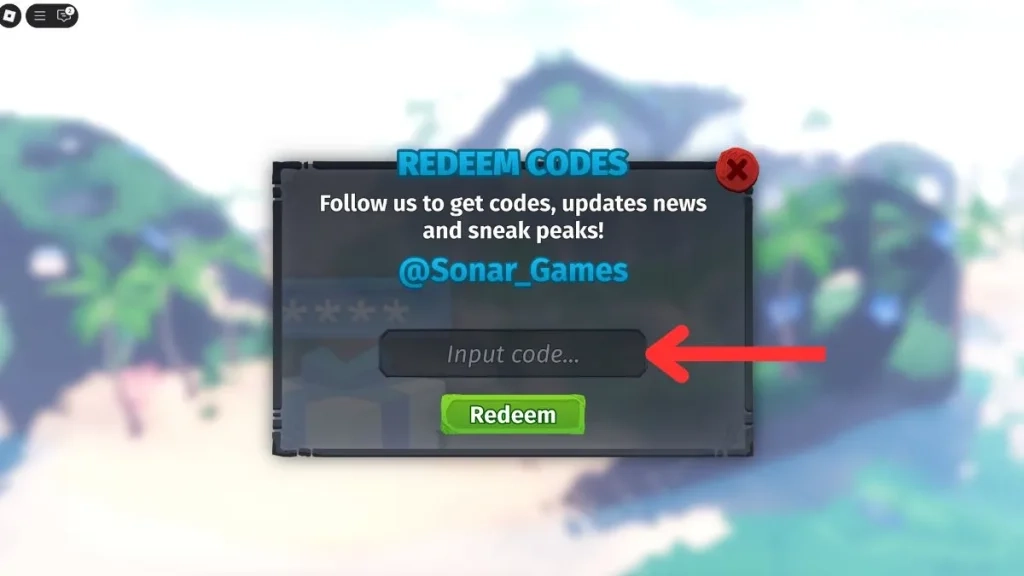 ​Redeeming Process for the Codes