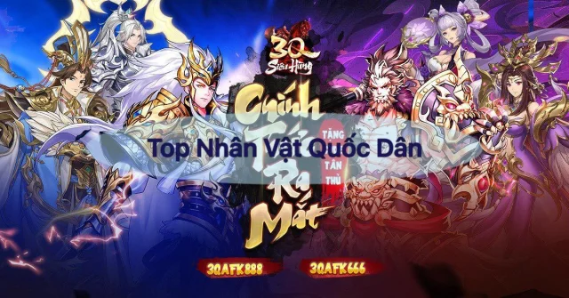 『HƯỚNG DẪN』3Q Siêu Hùng: Các nhân vật quốc dân có trong game & cách tải game trên PC