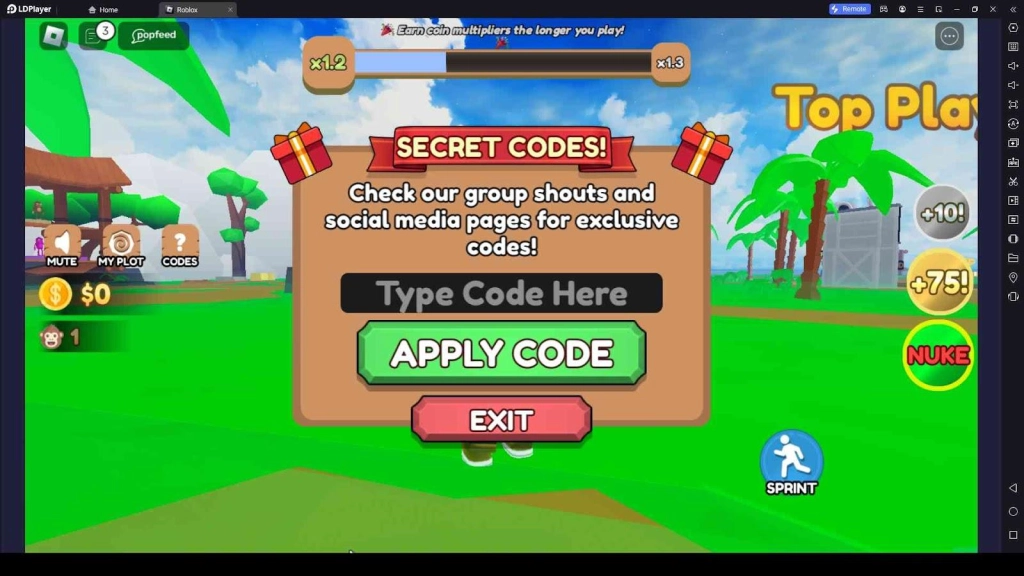 Roblox Monkey Tycoon Codes - 2025 June