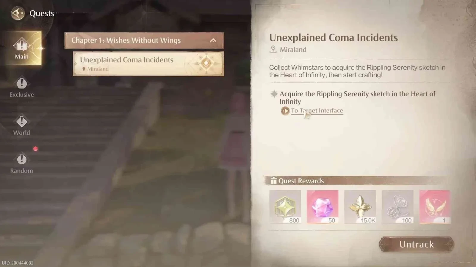 Main Quests