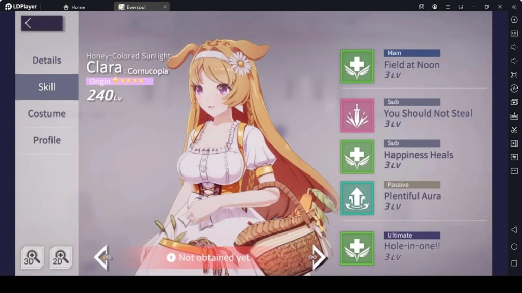 Eversoul Characters - Clara