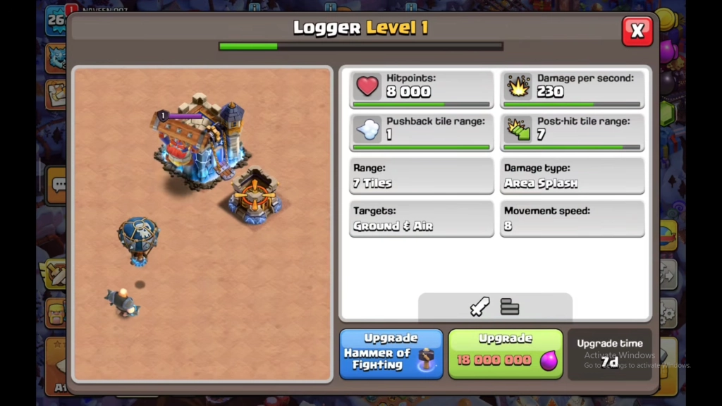 Logger (Town Hall Guardian) Logger (Town Hall Guardian)