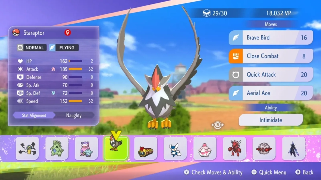 Mega Staraptor Overview