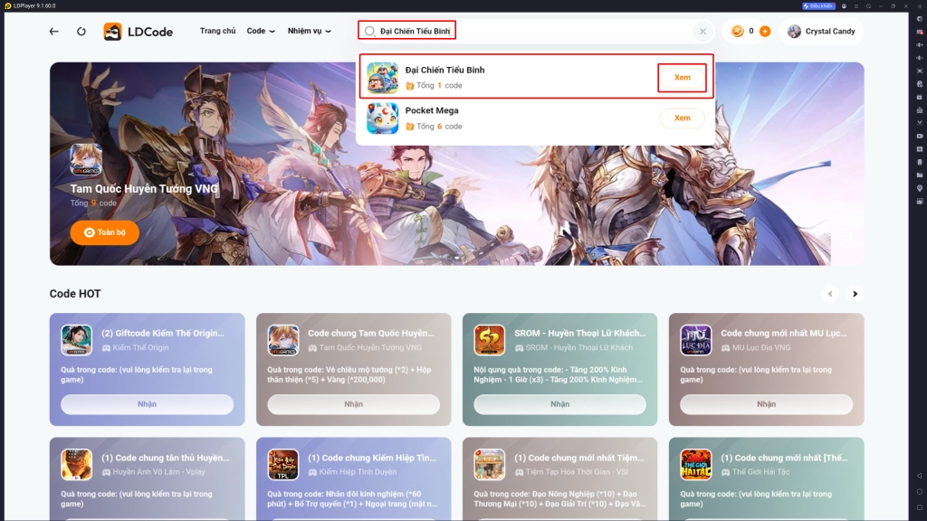 Full bộ code Đại Chiến Tiểu Binh - Hướng dẫn cách nhập chi tiết
