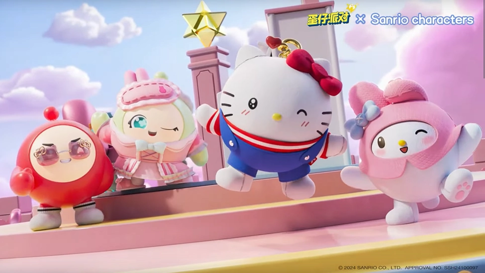 Eggy Party X Personajes de Sanrio — Descubre cómo jugarlo