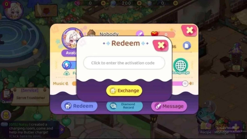 Redeeming Process for the Codes in Cooking Wonderland Redeeming Process for the Codes in Cooking Wonderland