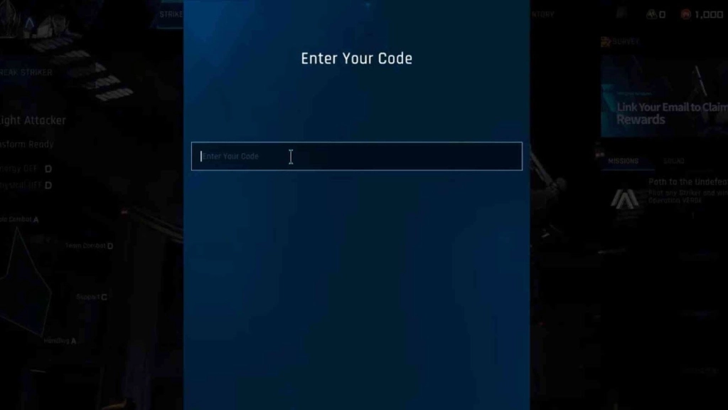 How to Redeem Codes in Mecha Break