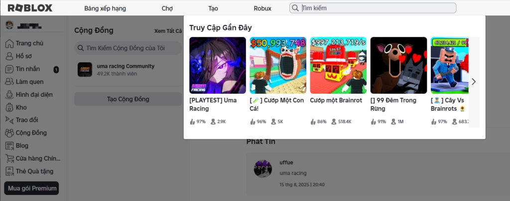 Full bộ code UMA Racing Roblox - Hướng dẫn cách nhập chi tiết