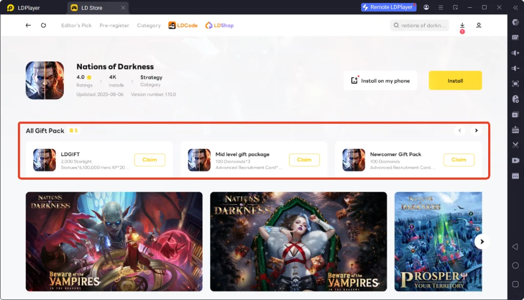 Cara Mendapat Kode Tukar Dragon Raja: ReRise di LDplayer